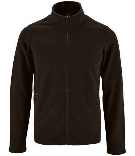 SOLS Norman Full Zip Fleece - Black - 3XL